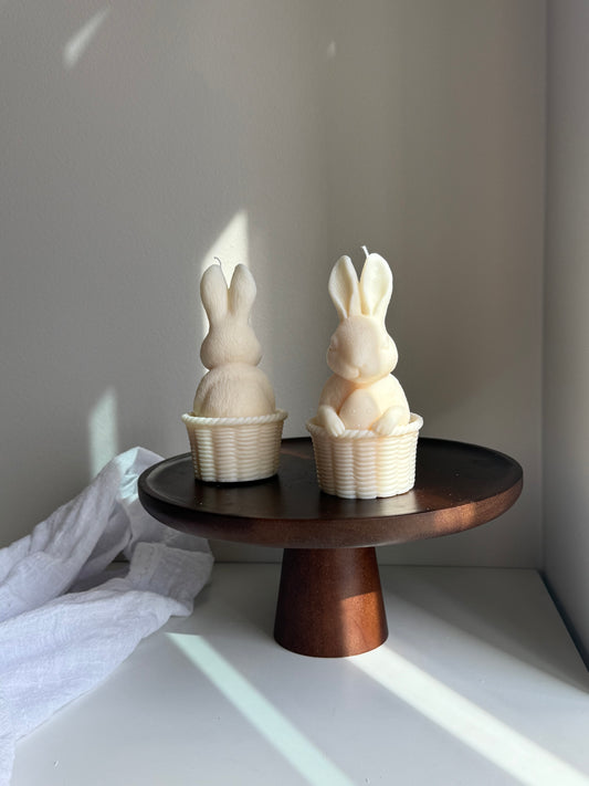 RABBIT on a candle